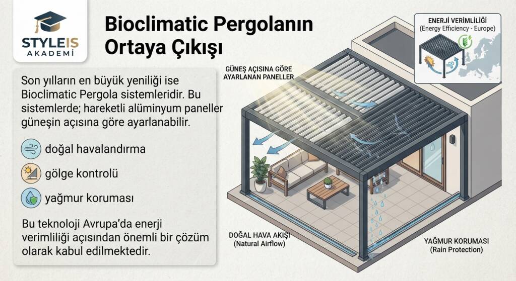 Bioclimatic Pergolanın Ortaya Çıkışı