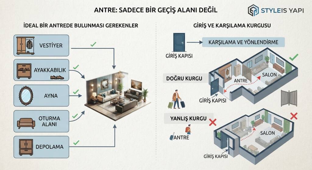 Antre sadece bir geçiş alanı değildir