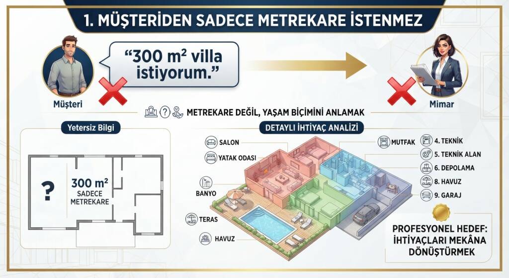 MÜŞTERİDEN SADECE METREKARE İSTENMEZ
