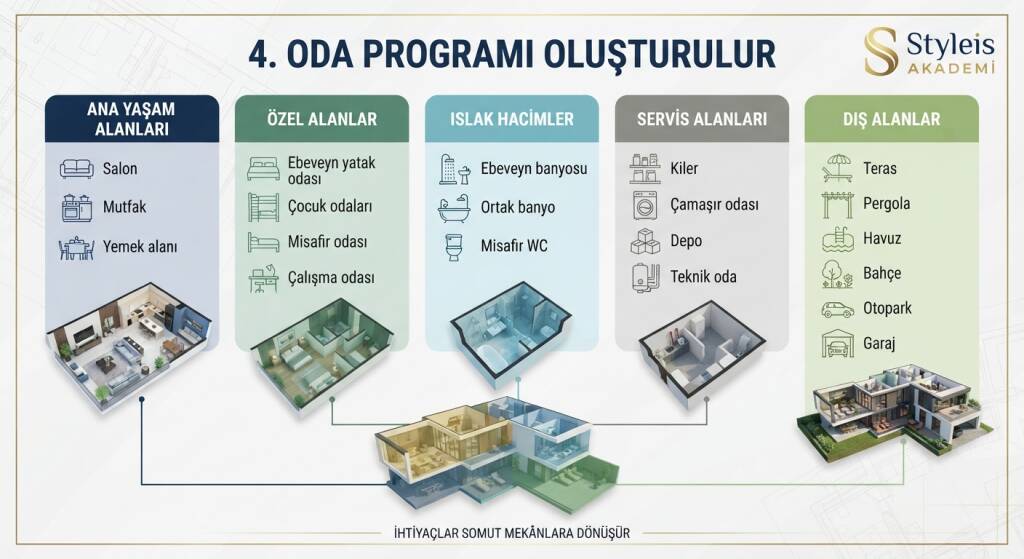 ODA PROGRAMI OLUŞTURULUR