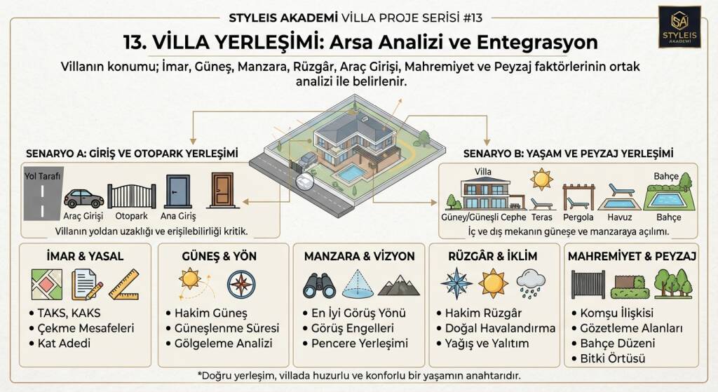 VİLLA YERLEŞİMİ