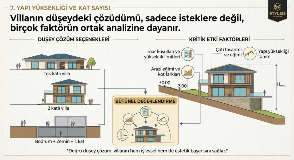YAPI YÜKSEKLİĞİ VE KAT SAYISI