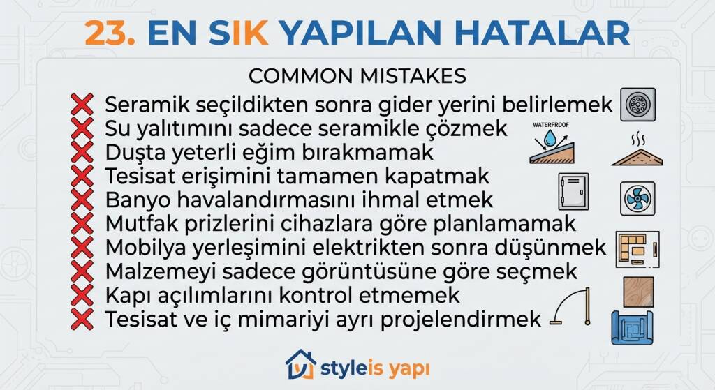 EN SIK YAPILAN HATALAR
