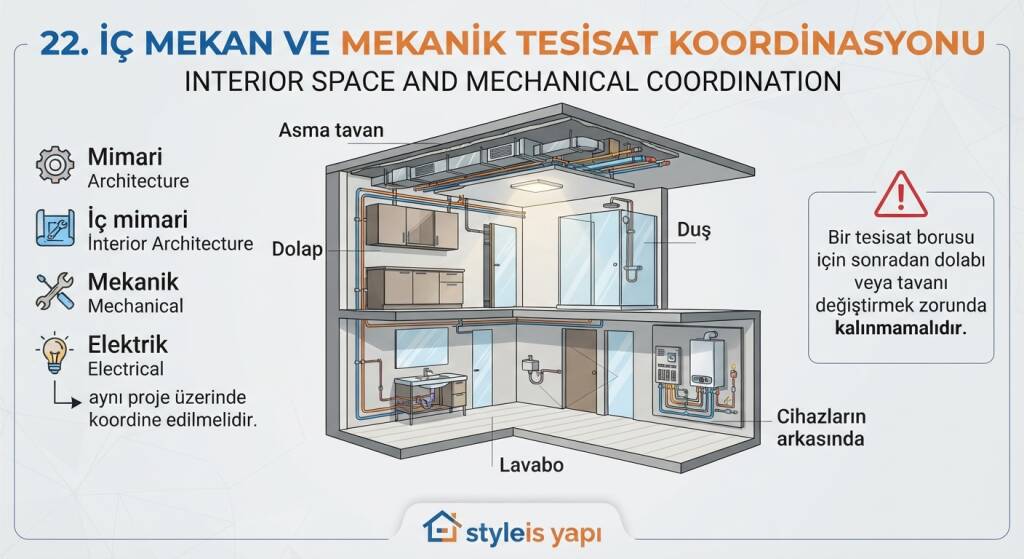 İÇ MEKAN VE MEKANİK TESİSAT