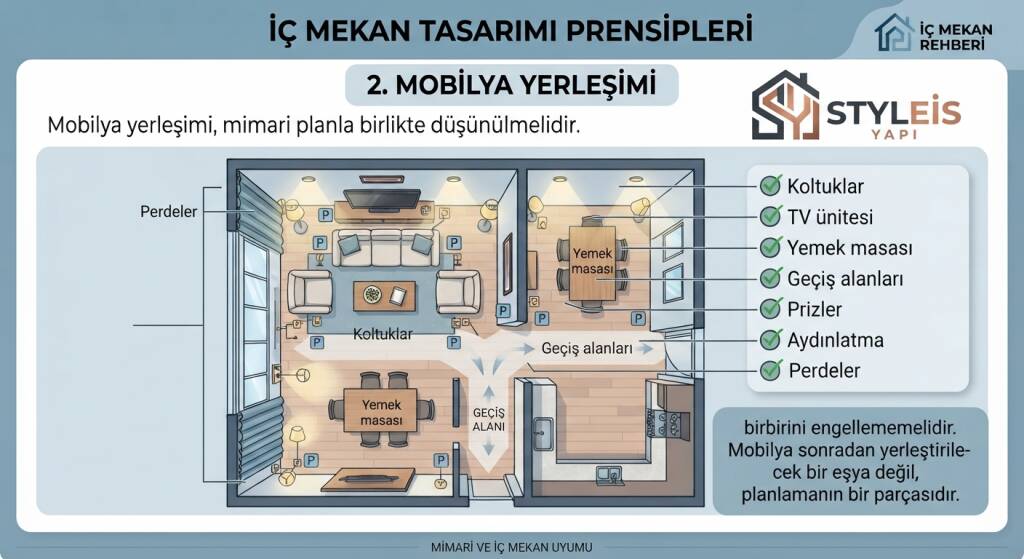 MOBİLYA YERLEŞİMİ