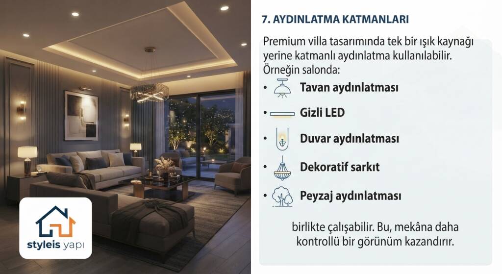 Premium villa tasarımı